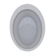 thumbnail image 1 of Recipiente para limpiar brochas de maquillaje, almohadilla de silicona plegable, almohadilla de limpieza para polvos, ovalada, 1 of 4