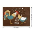 thumbnail image 2 of Area Rugs For Living Room Decor - Rooster And Chicken Soft Anti Slip Throw Washable Rugs 5x7 For Bedroom, Indoor Carpet For Bedroom Living Room 80x58In, 2 of 7