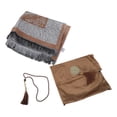 thumbnail image 4 of Elegant Color Prayer Carpet Praying Mat Pack With Beads 3PCS For Men Women, 4 of 13