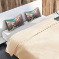 thumbnail image 5 of Yayeee Pillowcase Standard Size Set of 2 Satin Wrinkle Resistant Pillow Case, Colorful Road, 5 of 7