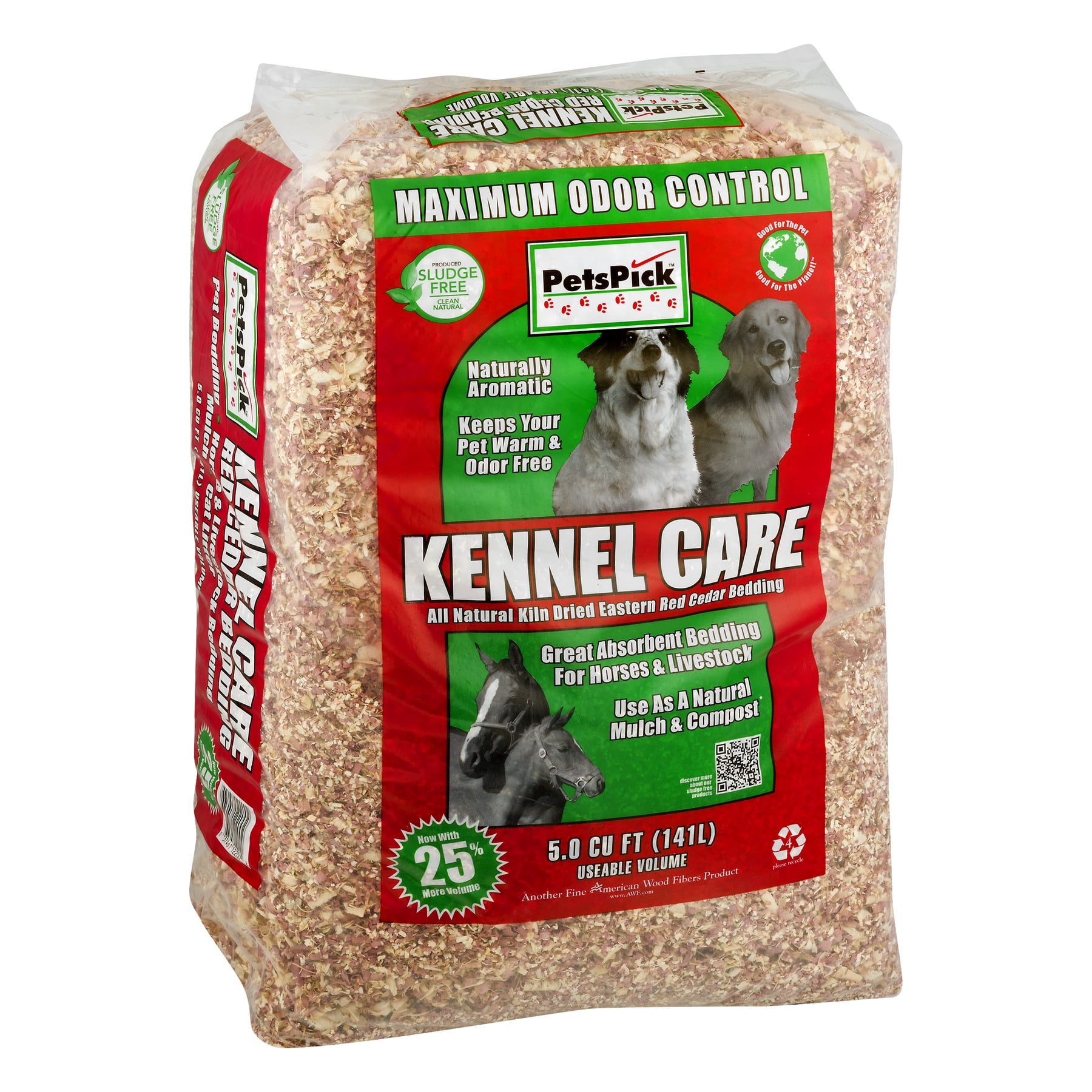 Pet Livestock Natural Cedar Chip Odor Eliminator Absorption Bedding, 5.