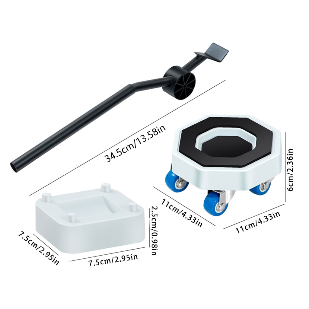 Furniture Slider with 360 Degree Wheel Heavy Duty Furniture Mover Washing Machine Refrigerator Transport Tool