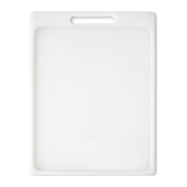 Mainstays 8.5"X11" Non-Slip Poly Cutting Board, White Color