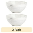 thumbnail image 2 of (2 Pack) Grey Marble Collection Stoneware Bowl Microwave/Dishwasher/Oven Safe 428°F Oven Safe, 2 of 5