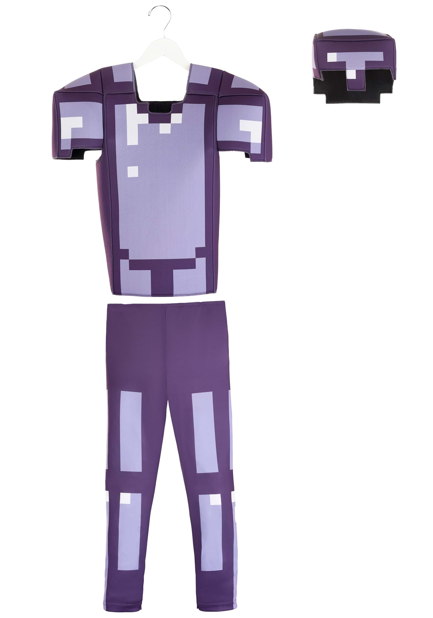 Kids Minecraft Jumpsuit With Headpiece Size 4-6 Disguise Minecraft ...