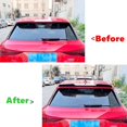 thumbnail image 3 of Car Rear Trunk Boot Spoiler Wing For A-U-D-I A3 8Y Sline Hatchback 2021 2022 2023 2024 Rear Roof Spoiler Wing Body Kits Tuning, 3 of 7