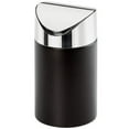 thumbnail image 4 of Cal-Mil 1717-96 Countertop Trash Bin, 5" W x 5" D x 7" H, Black, 4 of 4