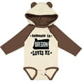 thumbnail image 3 of Inktastic Someone in Oregon Loves Me Boys or Girls Long Sleeve Baby Bodysuit, 3 of 5