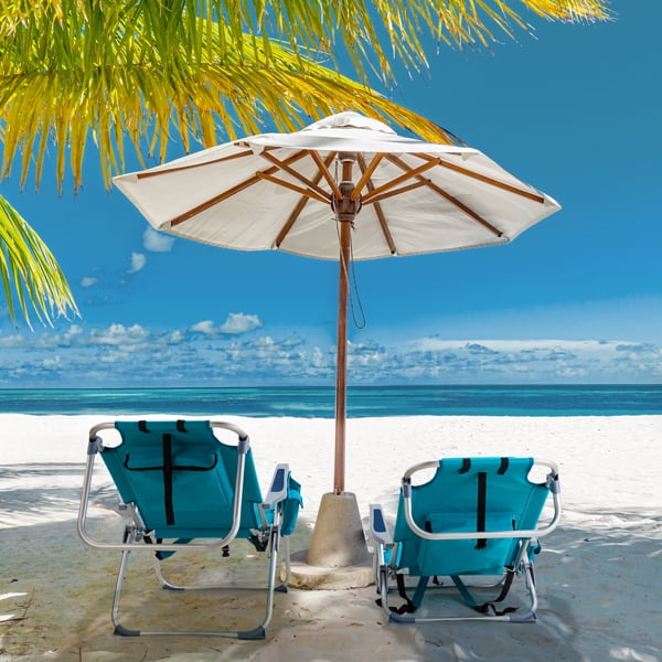 63*65*82cm Short Oxford Cloth Silver White Aluminum Tube Bearing 100kg Beach Chair Mint Green