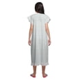 thumbnail image 4 of Moomaya Chemise de Nuit Imprimée pour Femme Mi-Mollet en Coton à Manches Courtes, 4 of 6