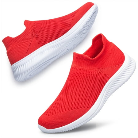 YHOON Women s Slip On Walking Shoes Lightweight Casual Running Sneakers