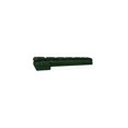 thumbnail image 3 of Meridian Furniture Ames Green Boucle Fabric Modular Sectional, 3 of 12