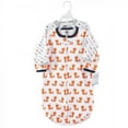 Hudson Baby Infant Boy Cotton LongSleeve Wearable Sleeping Bag, Sack, Blanket, Foxes, 03