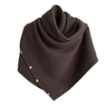 thumbnail image 2 of Duoif Poncho Shawl, Knitted Cape Shawl for Autumn and Winter Paired with High End Cover up Fashionable Early Autumn Jacket Women's Camisole Shawl Wraps for Women Coffee, 2 of 3