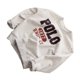 thumbnail image 4 of Sudadera holgada informal para niños con estampado de letras, cuello redondo, elegante jersey de manga larga, sudadera de ocio para niños y niñas, gris, rojo, 140cm, 4 of 5