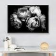 thumbnail image 3 of wall26 Canvas Print Wall Art Bouquet of Chinese Rose Flowers Floral Plants Photography Modern Art Rustic Closeup Dramatic Duotone Dark Black and White for Living Room, Bedroom, Office - 16"x24&q, 3 of 5