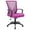 Pink, variant on WDZS Office Chair Ergonomic Computer Desk Mesh Chair Mid Back Swivel Lumbar Support with Armrest (1, Pink)