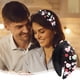 thumbnail image 4 of Diadema con nudo de perla y corazón, accesorio para el cabello de San Valentín, regalo de fiesta, regalo de Tanabata, estilo diario, accesorio para el cabello, diadema con nudo ancho de, 4 of 7