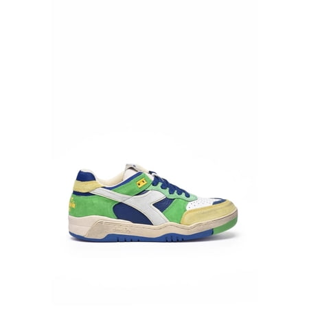 Diadora Heritage Green Leather Polyester B.560 Sneakers Green (Men's)