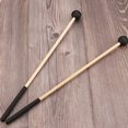 thumbnail image 4 of Shisuyan 2 Pcs Poignée en Bois Boules Rondes pour Tambour à Langue Kit Xylophone Instruments de Percussion, 4 of 9