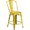 Yellow, variant on Flash Furniture Commercial Grade 24" High Distressed Green-Blue Metal Indoor-Outdoor Counter Height Stool with Back