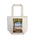 thumbnail image 1 of Key West, Florida, Hammock Scene (100% Cotton Canvas Reusable Tote Bag), 1 of 3