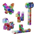 thumbnail image 5 of YUNAFFT Snake Fidget Toy Cube Twist Puzzle, Large Size Jelly Magic Snake Toy Brain Teaser Stocking Stuffers Party Favors Game Goodie Bags Fillers for Kids Adults Teens, 5 of 5