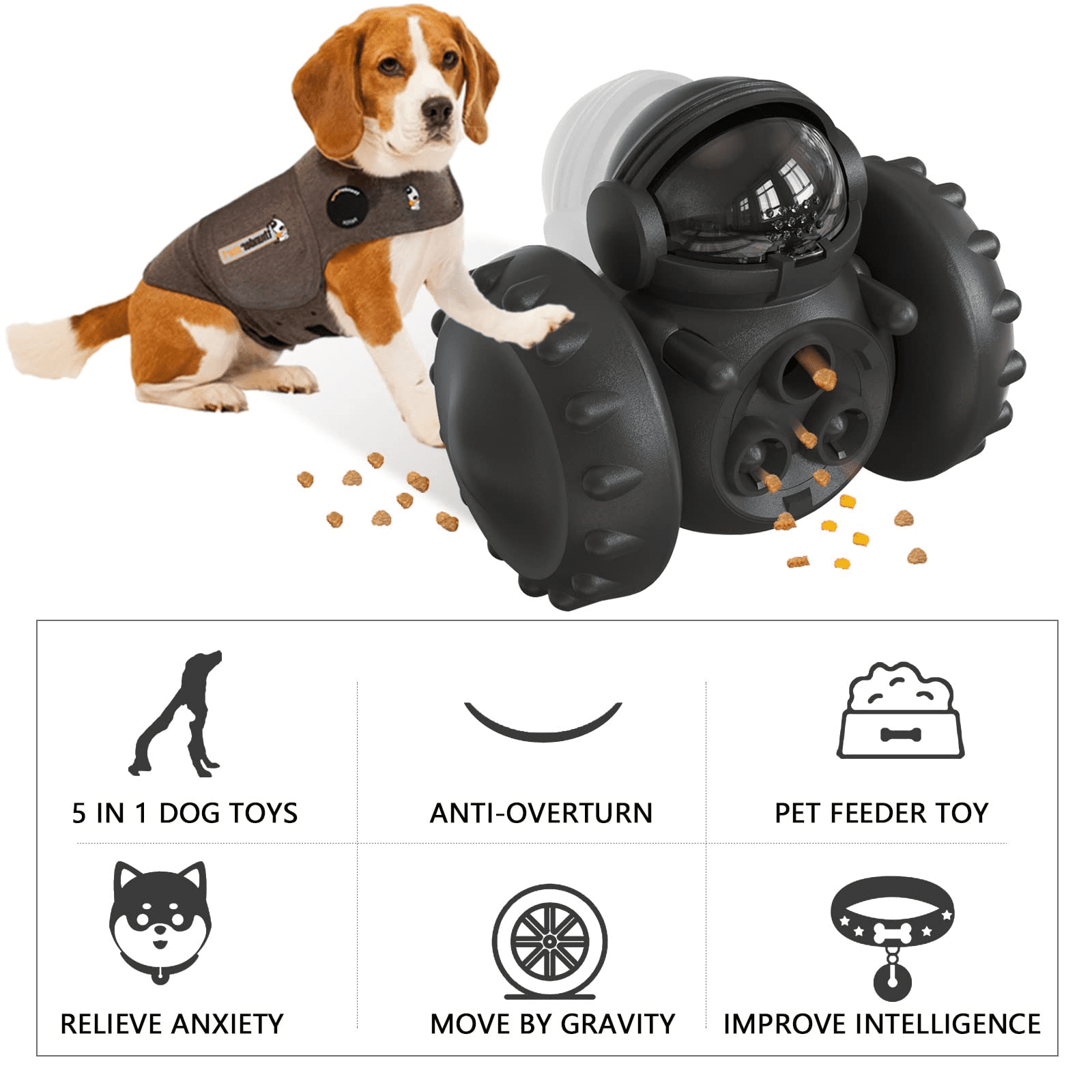 Pet Supplies : Nunbell [Large Size] Dog Puzzle Toys, Dog Enrichment Toys  for Large Dogs for IQ Training & Mental Stimulating, Funny & Hard Dog  Interactive Food Treat Puzzle Feeder for Smart