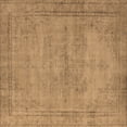 thumbnail image 1 of Ahgly Company Indoor Square Oriental Brown Industrial Area Rugs, 5' Square, 1 of 4