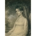 thumbnail image 3 of John Vanderlyn 11x14 Black Modern Framed Museum Art Print Titled - Sarah Russell Church (Daughter of Edward Church) (1799), 3 of 5