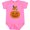Raspberry, variant on Inktastic Halloween Chihuahua Pumpkin Boys or Girls Baby Bodysuit