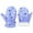 Light Blue, variant on UngA Trends Lined Fleece Toddler Mittens Winter Warm Gloves Child Ski Waterproof Snow Baby Mittens for Boys Girls (Light Blue,6-18 Months)