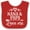Red and White, variant on Inktastic Nana Papa Love Me Grandkids Boys or Girls Baby Bib