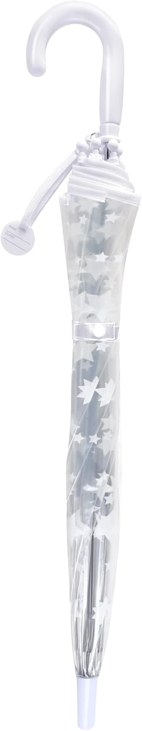 MGH Kids Clear Bubble Umbrella 2 Pack - Dome Windproof Rain Umbrellas for Boys and Girls