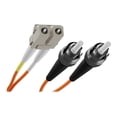 thumbnail image 3 of UNC Group Jumper Cable - Network cable - LC multi-mode (M) to ST multi-mode (M) - 3 m - fiber optic - 62.5 / 125 micron - orange, 3 of 3