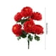 thumbnail image 3 of Ramo de crisantemos artificiales de garra de dragón | 7 cabezas de flores artificiales | Planta artificial de 56 cm de altura para decorar ventanas de casa y oficina | Plástico en blanco, rojo, amar, 3 of 6