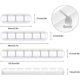 thumbnail image 1 of CARBONLIKE Sujetacables Clips para cables, [3 piezas] Gestión de cables de silicona autoadhesiva XianweiShao  8390614550520, 1 of 1