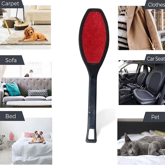 Lint Brush,Suede Lint Brush Magic Lint Remover for Clothes,Pet Hair Remover, Clothes Brush, 2-Sided and Reusable,Remove Pet Hair, Lint, or Dust from Carpet, Hats, Wool Suit, Suede Couch