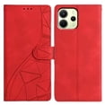 thumbnail image 1 of For Xiaomi Redmi Note 14 4G (163.25mm) Case Wallet Stand Imprinted Triangle Pattern Leather Phone Fl, 1 of 5