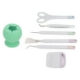 thumbnail image 4 of Diy Craft Tools Lettering Box Kit Tweezers Silicone 7 Piece Set Abs Stainless Steel Silicone Diy Tool Pliers Scrapbooking Tools, 4 of 7