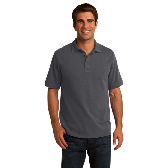Port & Company Core Blend Pique Polo-4XL (Charcoal)
