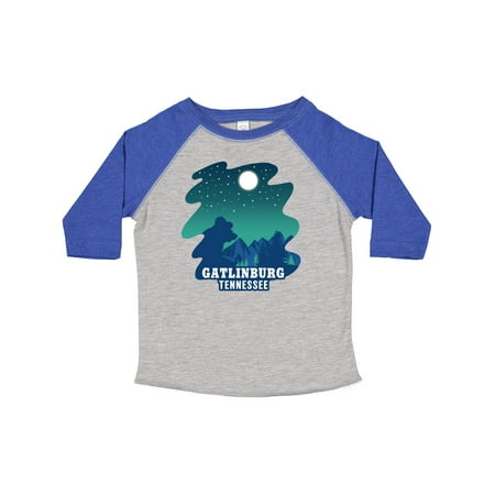 

Inktastic Smoky Mountains Gatlinburg Tennessee with Bear Boys or Girls Toddler T-Shirt