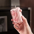 thumbnail image 1 of Portable Floss Pick Dispenser Case with 50 Refillable High-Strength Floss Picks, Hygienic Touch-Free Automatic Eject, Compact Travel Tooth Floss Storage Box, 1 of 5