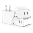 thumbnail image 1 of Bloque de cargador USB C SmallElectric de doble puerto de 20 W para iPhone, 1 of 7