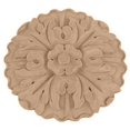 thumbnail image 1 of Ekena Millwork ROS05X05KECH 5 in. W x 5 in. H x .75 in. P Kent Rosette- Cherry- Architectural Accent, 1 of 1