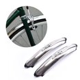 thumbnail image 1 of Retro Bike Front Rear Fenders 700c 27' Stainless Steel Road Bike Mudguards Hfmqv, 1 of 5
