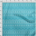 thumbnail image 4 of oneOone Cotton Cambric Sky Blue Fabric Block Sewing Material Print Fabric By The Yard 56 Inch Wide-NX, 4 of 6