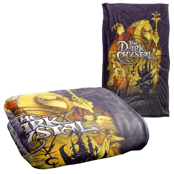 Dark Crystal Poster Silky Touch Super Soft Throw Blanket 36" x 58"