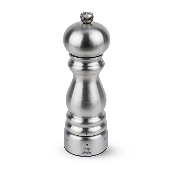 Peugeot - Paris Chef u'Select Manual Salt Mill - Adjustable Grinder - Stainless Steel