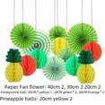 thumbnail image 4 of Abanico de papel con flores de papel, varios estilos de abanicos de papel, decoración moderna y minimalista, 4 of 5